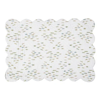 C & F Home C&f Home Cannon Beach Placemats Set Of 6 In Gray