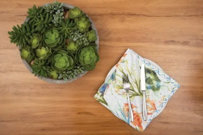 C & F Home C&f Home Marino Reversible Colorful Coastal Napkin Set Of 6 In Multi