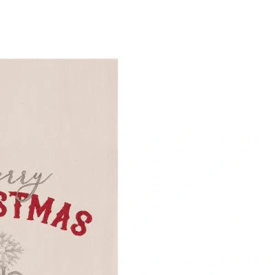 C & F Home C&f Home Merry Christmas Tree Flour Sack Kitchen Towel In Multi