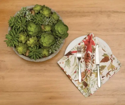 C & F Home C&f Home Averie Napkin Set Of 6 In Neutral