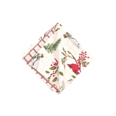 C & F Home C&f Home Sprig Birds Napkin Set Of 6 In Multi