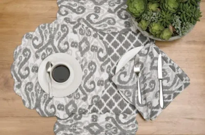 C & F Home C&f Home Heather Placemats Set Of 6 In Gray
