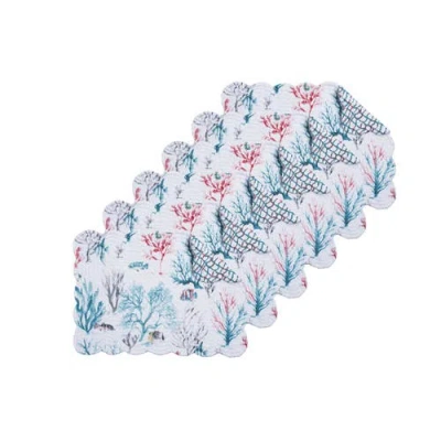 C & F Home C&f Home St.vincent Placemats Set Of 6 In Blue