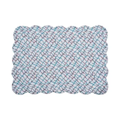C & F Home C&f Home St.vincent Placemats Set Of 6 In Blue