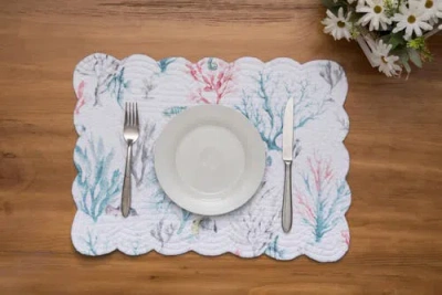 C & F Home C&f Home St.vincent Placemats Set Of 6 In Blue