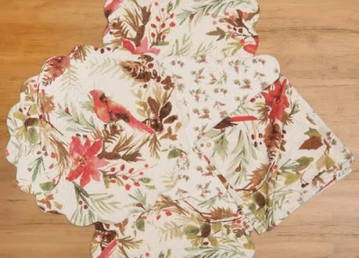 C & F Home C&f Home Averie Table Runner 14" X 51" In Multi