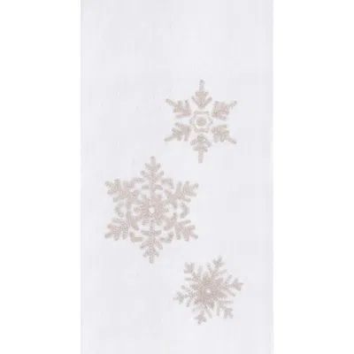 C & F Home C&f Home Snowflake Towel In White
