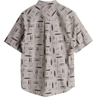 Kavu Juan Short-sleeve Shirt In Gray