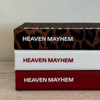 Heaven Mayhem Book Box In Red