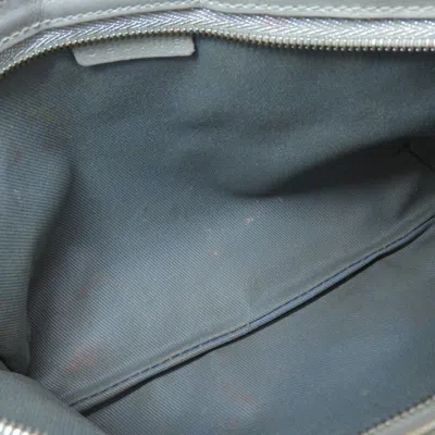 Pre-owned Celine Light Blue Canvas Shoulder Bag ()