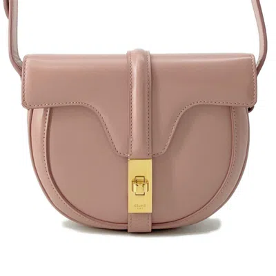 Pre-owned Celine Pink Leather Shoulder Bag ()