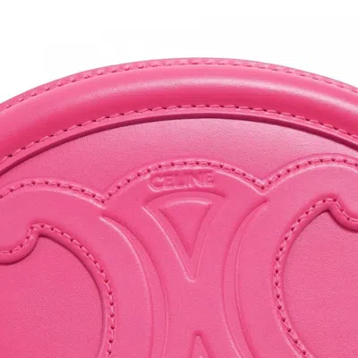 Pre-owned Celine Pink Leather Shoulder Bag ()