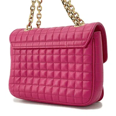 Pre-owned Celine Pink Leather Shoulder Bag ()