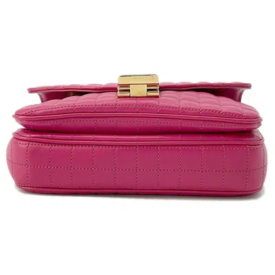 Pre-owned Celine Pink Leather Shoulder Bag ()