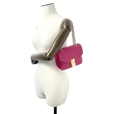 Pre-owned Celine Pink Leather Shoulder Bag ()