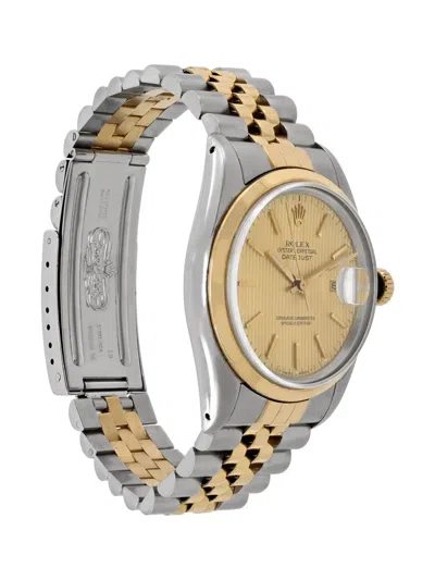 Pre-owned Rolex Datejust 36mm In Gold