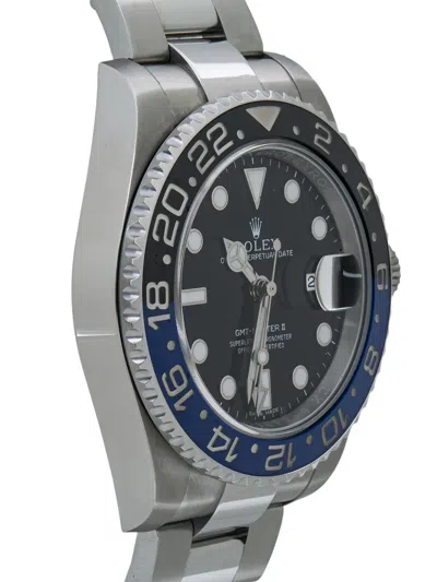Pre-owned Rolex Gmt-master Ii 40mm In Black