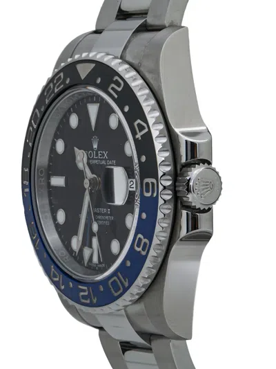 Pre-owned Rolex Gmt-master Ii 40mm In Black