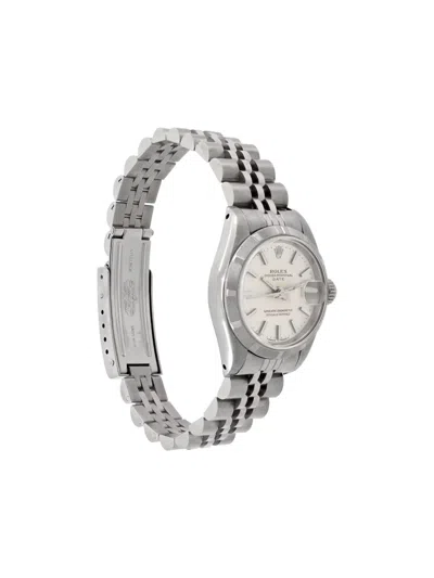 Pre-owned Rolex Date 42mm In Silver