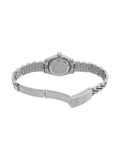 Pre-owned Rolex Date 42mm In Silver