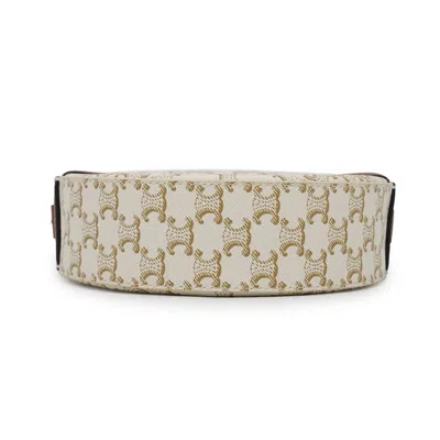 Pre-owned Celine White Pvc Leather Shoulder Bag ()