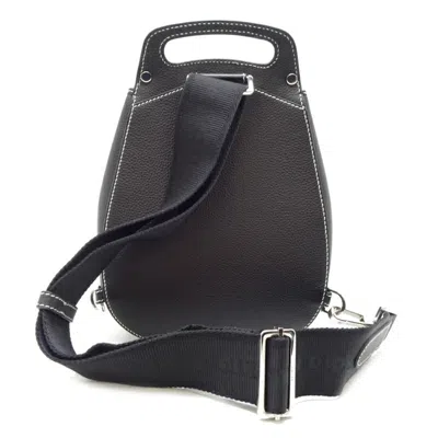 Pre-owned Dior Christian  Black Leather Backpack ()