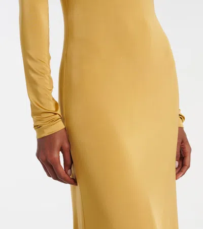 Tove Sacha Jersey Maxi Dress In Gold