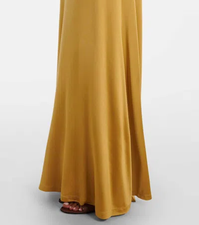 Tove Sacha Jersey Maxi Dress In Gold