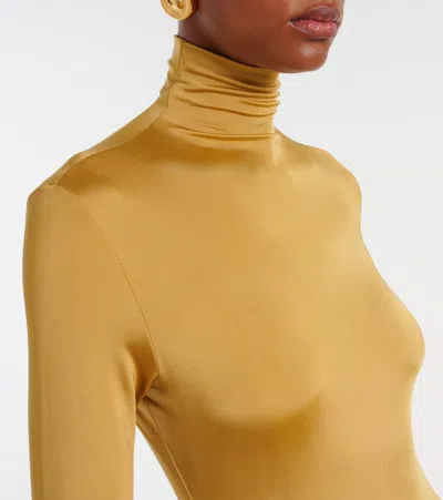 Tove Sacha Jersey Maxi Dress In Gold