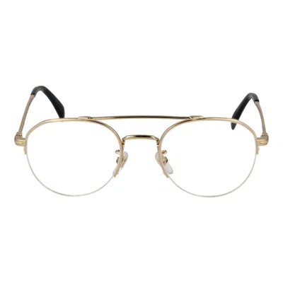 David Beckham Gold Men Optical Frames In Gold