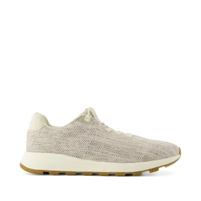 Toms Women's Trvl Lite Cabrillo Water Repellent Fog Textured Melange And Suede Sneaker In White