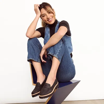 Toms Women's Cara Leather Loafer Flat In Animal Print