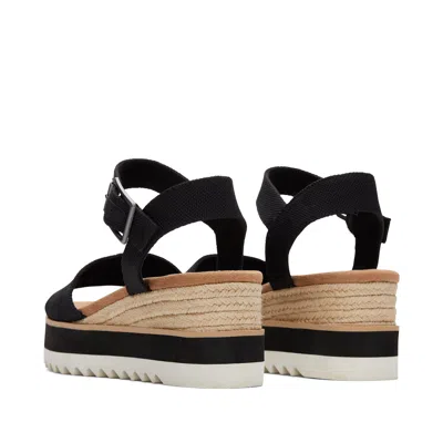 Toms Diana Platform Wedge Sandal In Animal Print
