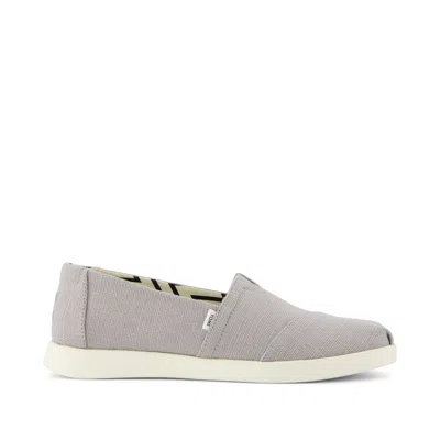 Toms Women's Alpargata Plus Drizzle Heritage Canvas In Gray