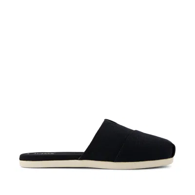 Toms Women's Alpargata Mule Heritage Canvas In Black