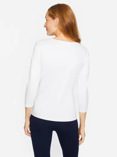 J.mclaughlin Women's Signature T-shirt White