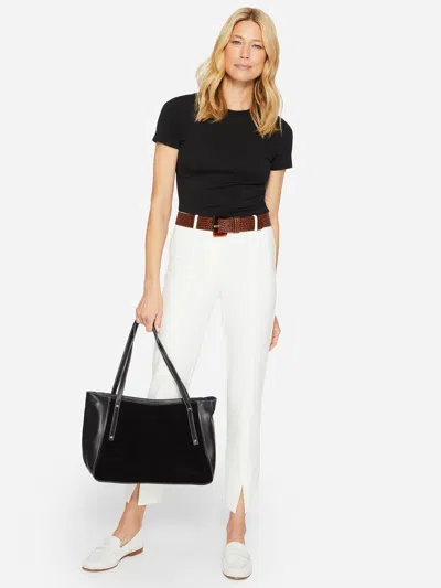 J.mclaughlin Women's Allie Cap Sleeve T-shirt Black