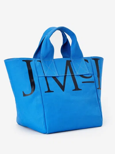 J.mclaughlin Women's  Logo Tote Bag Jmc Blue | Cotton