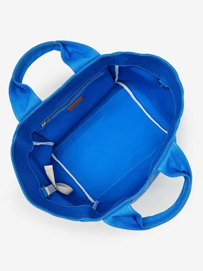 J.mclaughlin Women's  Logo Tote Bag Jmc Blue | Cotton