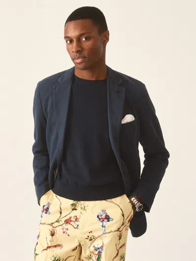 J.mclaughlin Men's Lisbon Sport Coat Navy In Blue