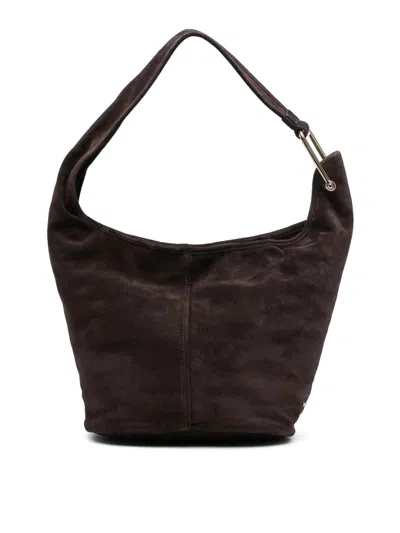 Michael Kors Sonny Shoulder Bag In Brown