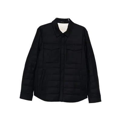 Montecore Quilted Flap-pocket Jacket In Animal Print