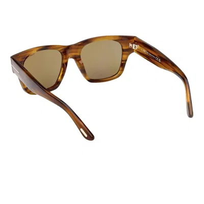 Tom Ford Tortoiseshell Square-frame Sunglasses In Brown
