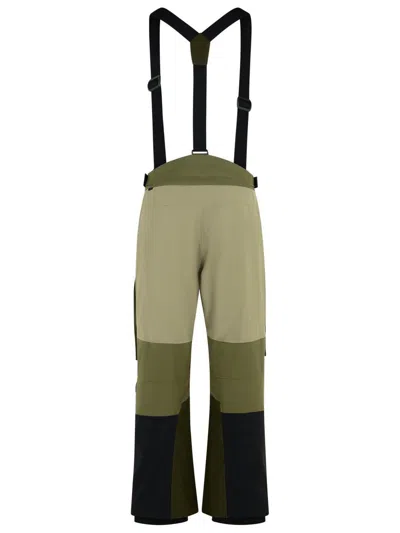 Moncler Grenoble Green Polyamide Blend Ski Pants In Green
