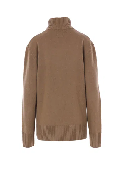 Totême Toteme Cashmere Turtleneck Clothing In Brown