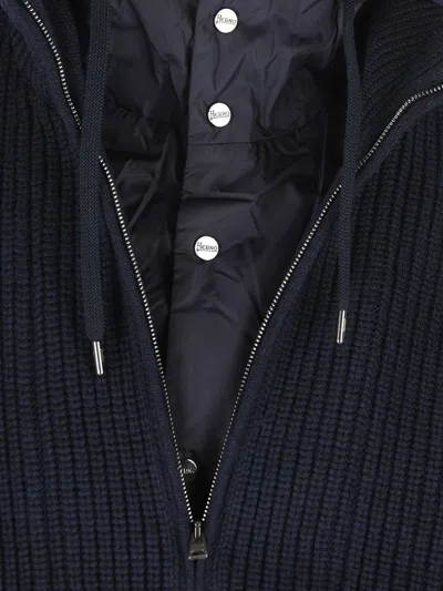 Herno Long Coat By In Blue