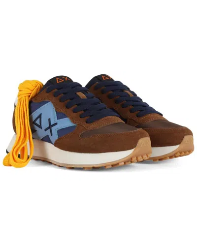 Sun 68 Fox Jaki Bicolor Sneakers In Brown
