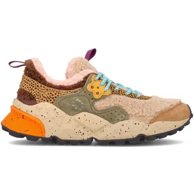 Flower Mountain Kotetsu Sneakers In Animal Print
