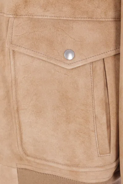 Prada Coats In Brown