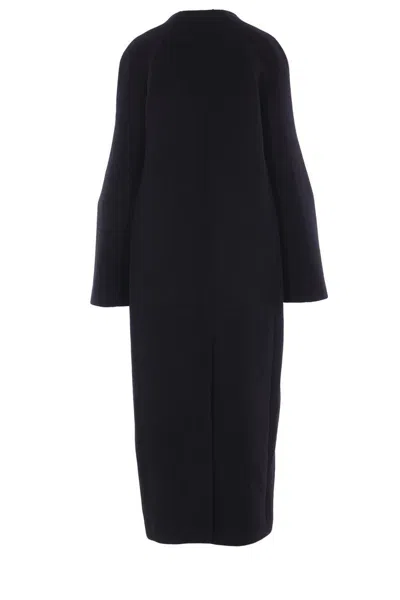 Totême Toteme Wool-blend Coat In Black
